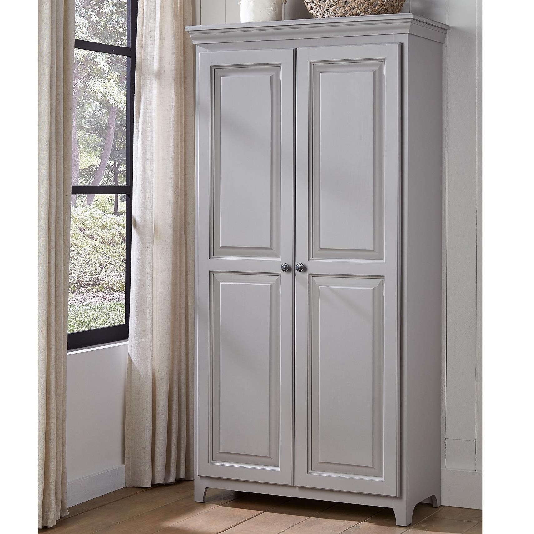 Pantries and 73675 Pine Wardrobe with Hang Rod Sadler's Home